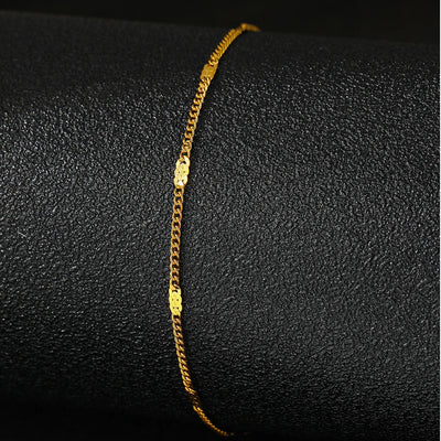 Elegantes Fußkettchen mit filigranem Design