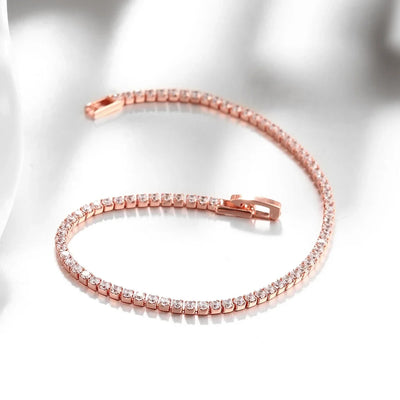 Tennis-Armband aus 925er Silber – Funkelnde Eleganz