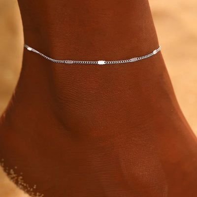 Elegantes Fußkettchen mit filigranem Design