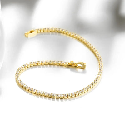 Tennis-Armband aus 925er Silber – Funkelnde Eleganz